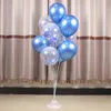 Balloon Display Stand Transparent Table Floating Column Base Support Rod Bracket Wedding Birthday Party Decoration Free Shipping XD23039
