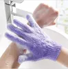 Luvas de banho esfoliando a pele do banho chuveiro de banheira Spra de massagem SpA de massagem Spa de cinco dedos Banheiro Acessórios de banho Acessórios de banho Navio marinho LSK190