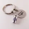 Hela 10st Lot Men First Coffee Keychain Coffee Cup Charm Pendant Keyring Coffee Drinker Jewelry Coffee Lover Gift2750