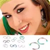 Fashion Trendy Nose Rings Body Piercing Jewelry Fashion Stainless Steel Nose Hoop Ring Earring Studs Fake Nose Rings Non Piercing ring