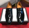 Luxe nouveaux hommes ruban métal Oxfords haut de gamme en cuir véritable décontracté sans lacet italie chaussures habillées taille 38-45