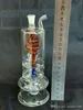 Cor espiral bongs mangueiras de vidro acessórios, vidro cachimbos coloridos mini-multi-cores Pipes mão Glas Melhor colher