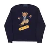 heta säljande !Bear Sweatshirt Stickad Sweatshirt Klassisk Sweatshirt Street Couple Pullover Höst Vinter