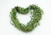 200mシルク人工葉の葉アイビーフラワーの結婚式の装飾DIYスクラップブッキングクラフト装飾的な花輪の花輪偽物アルフ