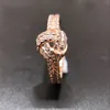 Authentic 925 sterling sterling anelli di nozze set scatola originale per Pandora 18K oro rosa scintillante anello nodo nodo