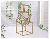 60cm/100cm tall )Metal flower vase flower stand wedding centerpiece for table decoration senyu0146