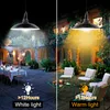 2020 New Solar Shed Lights Outdoor Indoor 16 LED Solar Pendant Light Lamp For Camping Waterproof Lighting For Garden Yard Decoration