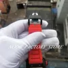 الفاخرة Super Factory Carbon Fiber Case RM35-02 AL DIAL Red Rubber STRAP Automatic Movement Automatic Prognplate Progar