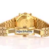 2021 VK Quarz Chronograph Herren Watch Royal Full Iced Out vs Diamond Pave Gold Gold Arabische Ziffern Markierungen Zifferblatt Bling Schmuck P1463928