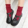 Baby Girls Ruffle Knee High Socks Need Candy Color