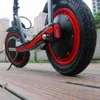 iMortor C1 dobrável Off-road Scooter elétrico 350W Motor Max 30 kmh 9.6Ah Battery16 Inch pneumático do pneu dianteiro - Red