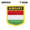 Bandiera dell'Uzbekistan Ricamo Ferro su Patch Ricamo Patch Distintivi per Abbigliamento PT0189-S