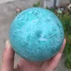 7cm Big size natural Amazonite Ball Quartz Crystal Gemstone Power Sphere Orb Amazon stone reiki Healing for home decoration1890517