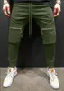 E-Baihui 2021 Mäns Sportbyxor Europeisk och Amerikansk stil Big Pocket Stitching Byxor Trendiga Handelsbyxor 1403b-T347
