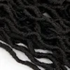 Boho Goddess Locs Synthetic Straight 1B BUG 12 Inch 18 Crochet Braiding Hair Europe United States Black Woven Hair