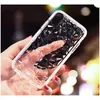 Diamond transparent soft TPU phone case for iphone 12 pro max 11 pro xs for samsung galaxy note 20 ultra s10 s20 plus