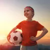 Niepoślizgowa pałąk do piłki nożnej Regulowany Hairband Football For Girl Sport