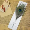 Feather Ballpoint Stiftfarbe Tintenstift Schreibweise Pfauen Federn formen Stifte für Individuality Student Weihnachten Geburtstagsgeschenk 11 in5832669