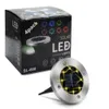 Lumière au sol solaire améliorée en acier inoxydable 8LEDs 440LM IP65 lumière enterrée solaire souterraine étanche pour le chemin de la cour extérieure