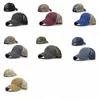 Berretto da baseball a coda di cavallo lavato 7 colori Berretto da baseball da donna con chignon disordinato Cappellini snapback Cappellini da sole Cappelli casual traspiranti con superficie netta