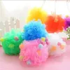 Wholesale- Cute Colorful Nylon Sponge Bath Ball/Bath Flower Household Essential Merchandises Color Random