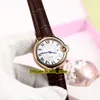 Fashion 33mm WSBB0002 Pink Dial Japan Miyota 6T51 Automatic Womens Watch 316L Steel Case Pink Leather Strap High Quality Lady Watches