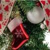 2020 Hot Sales 24inch Bowknot Jul Hängande Ornament För Xmas Tree Door Wall Decoration