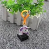 Cute Fairytale PVC Unicorn Keychain Multi-style Horse Key Rings Holder Alloy Key Chain For Women Girls Gift Jewelry