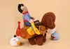 Dier Riding Kleding Cowboy Rider Kleding Grappige Hond Transformatie Kleding Magic Stick Passment Pet Pak