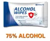 Alkohol verhindern 10sheets / Packung Feuchttücher Desinfektion tragbare Alkoholtupfer Pads Wipes Antiseptische Cleanser Sterilisation 100PCS