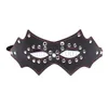 Bondage Sexy koronki Lady Masquerade Halloween Party Party Fantasy Costume Eye Mask Catwoman # R45