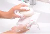 Sapone detergente in schiuma Sacchetti per lavare il viso in nylon per bolle da bagno Sacchetti per bolle di sapone appesi Colore bianco SN9967089231