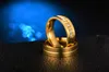 Mode guld rhinestone finger ring för kvinnor män lova engagemang kristallringar cirkel bröllop smycken rostfritt stål cr4