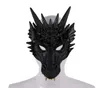 Марди-гра Хэллоуин карнавал партии PU Foam 3D животных Дракон маска маскарад маска GB426
