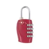 6 styles TSA Customs locks 4 Digit Code Combination Lock Resettable Travel Luggage Padlock Suitcase High Security locks