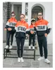 2019 New arrival Family Matching Outfits colorful autumn casual clothing Orange Black Comfortable