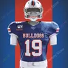 Maillot de football personnalisé Louisiana Tech Bulldogs College 6 Adrian Hardy 80 Griffin Hebert 23 Jaqwis Dancy