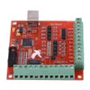 Freeshipping Billiga pris USB MACH3 100kHz Motion Controller Card Breakout Board för CNC Gravering Support Nödinmatning