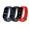 Reloj inteligente Hot M3 0,96 pantalla a Color pulsera de reloj inteligente información de monitoreo de ritmo cardíaco Push Bluetooth recordatorio de llamadas reloj deportivo