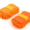 Chenille wasmachine spons car care microfiber reiniging handschoenen microvezel spons doek auto wasmachine kleurrijke hha160
