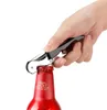 Wine Corkscrew Opener Stainless Steel Bottle Opener Knife Pull Tap Double Hinged Corkscrew Metal Red Wine Beer Openers GGA3349-4