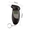 Car Alcoholism Test Digital Alcohol Tester Portable LCD Dispaly Breathalyzer Analyzer Police Alert Breathalyser Mouthpieces Device2061243