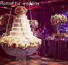 Tort Stand Wiszące na Ciasto Topper Decor Centerpiece Chandelier Wedding Event Party Decor