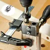 1/4In Dowel Boorkit Houtgeleider Locator Woodworking Tool Set