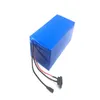 Geen belastingen DIY 51.8Volt 3500W 40Ah Li-ion batterij pack met oplader + BMS 52v 40Ah lithium batterij voor Samsung cel