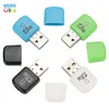 Alta Qualidade Mini USB 2.0 Leitor de Cartão para Cartão Micro SD Adaptador de Cartão TF Plug and Play Colorido Escolha de para Tablet PC 400 pçs / lote