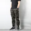 Cotone Mens Jogger Autunno Matita Harem Pants 2019 Uomini Camouflage Pantaloni Militari Allentati Comodi Pantaloni Cargo Camo Jogger