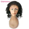 Glamoroso 360 laço frontal frontal lace fechamento brasileiro onda solta virgem cabelo humano natural cabelo styline peruano indianas maços frontais