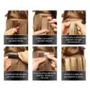 Klebeband in Remy Human Hair Adhäsive Extensions 14quot 16quot 18quot 20quot 22quot 24quot 20pcs Straight Haut Schuss Bleiche 8560284