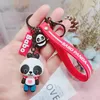 2019 New Fashion Jewelry Cartoon Bab Panda Keychain Bag Pendant Cute Men and Women Car Bags Keychain Small Gifts 567